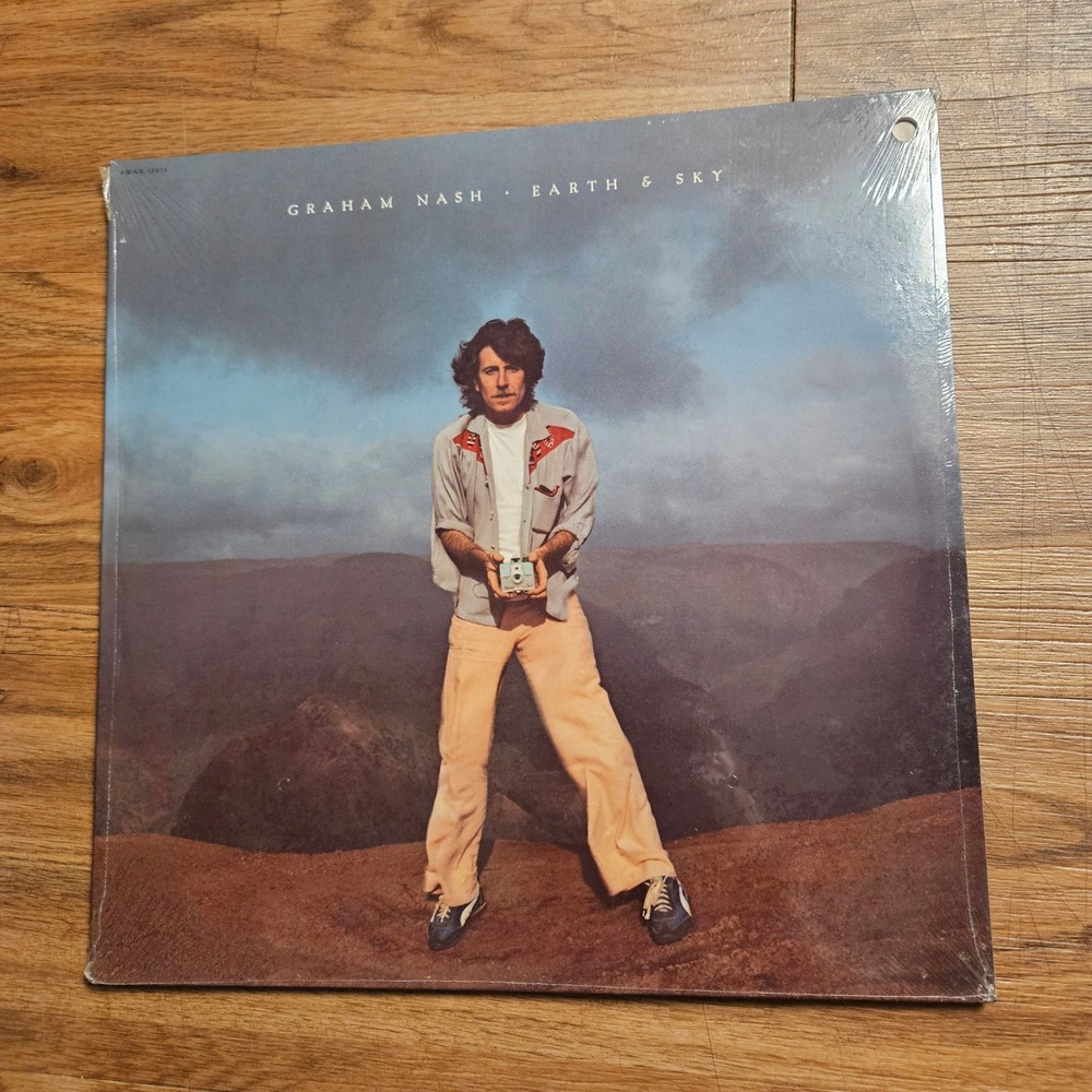 Graham Nash – Earth & Sky 1980 Capitol Records‎ SWAK-12014 Vinyl LP Sealed NOS